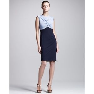 Carven Colorblock Twist Dress